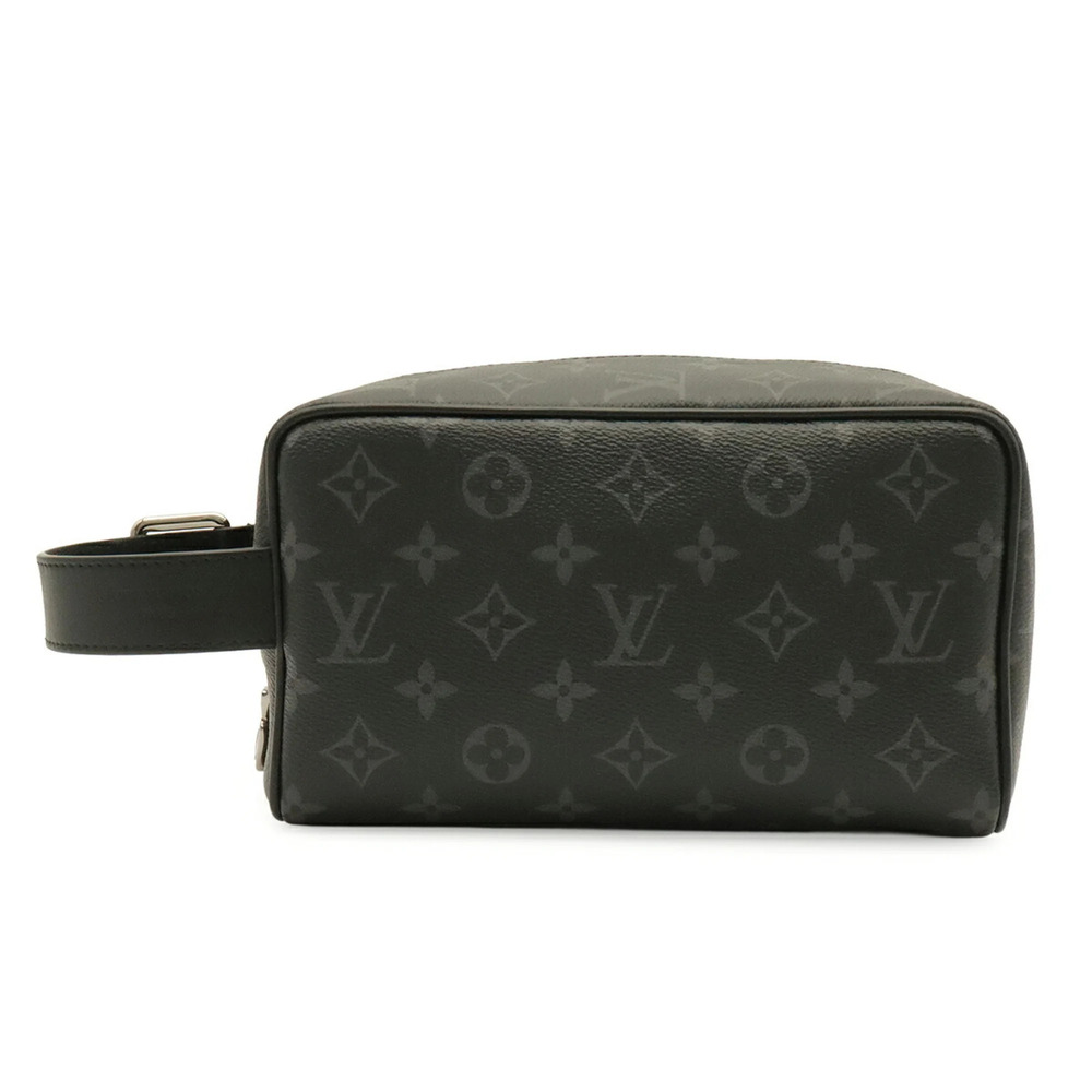 LOUIS VUITTON Louis Vuitton Monogram Eclipse Locker Dopp Kit Second Bag Clutc...